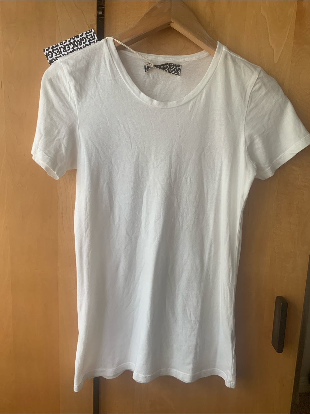 Groceries Tee Shirt - soft white Women's XS